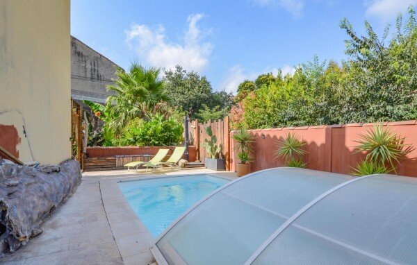 Maison de campagne confortable, 3 chambres, avec piscine