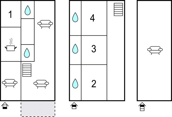 Ferienhaus 5 Schlafzimmer, mit Garten
