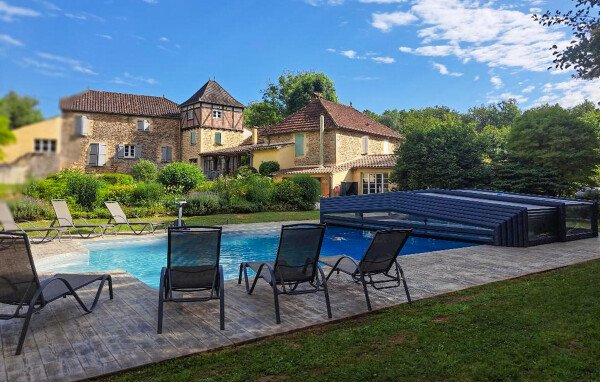 Maison de campagne romantique, 3 chambres, avec piscine