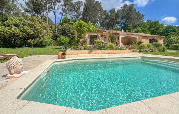 Maison de campagne moderne, 3 chambres, avec piscine