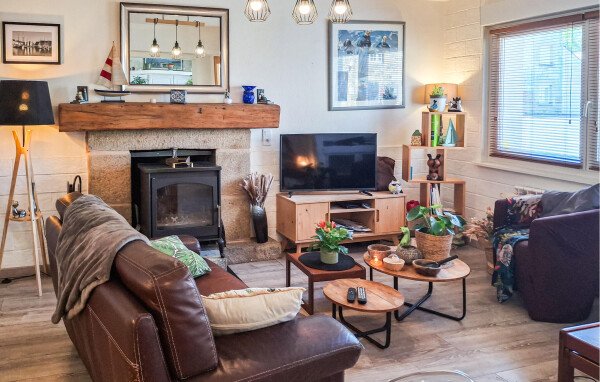 Maison de campagne confortable, 2 chambres, avec jardin