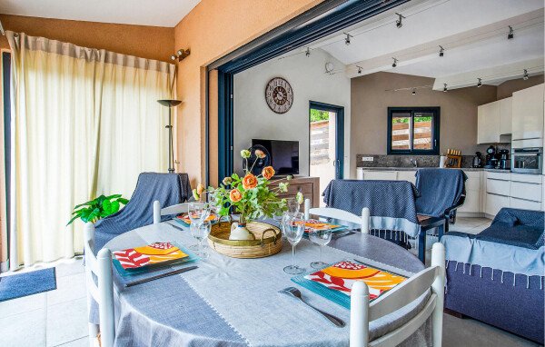 Maison de campagne de charme, 2 chambres, avec climatisation