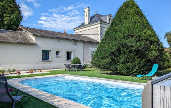 Maison de campagne cozy, 2 chambres, avec piscine