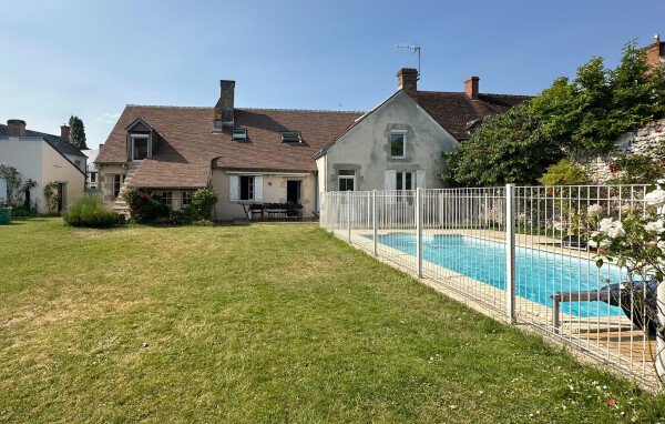 Maison de campagne cozy, 8 chambres, avec piscine