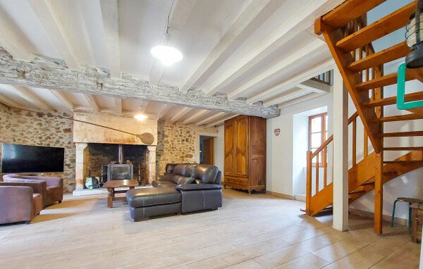 Maison de campagne confortable, 4 chambres, avec jardin