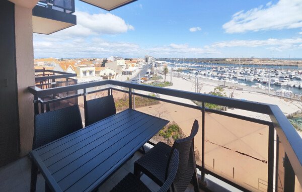 Appartement design, 2 chambres, avec vue sur mer