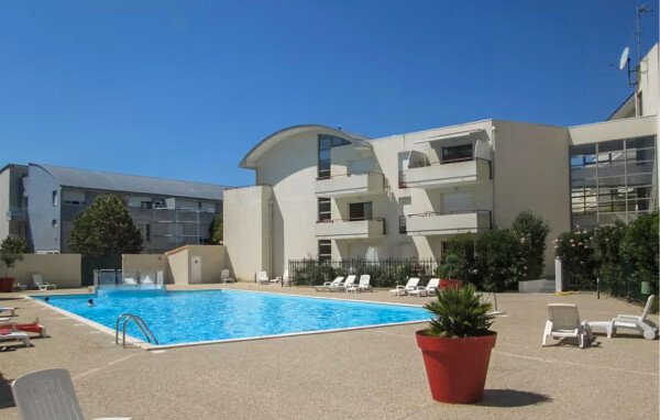 Studio design, 2 voyageurs, avec piscine
