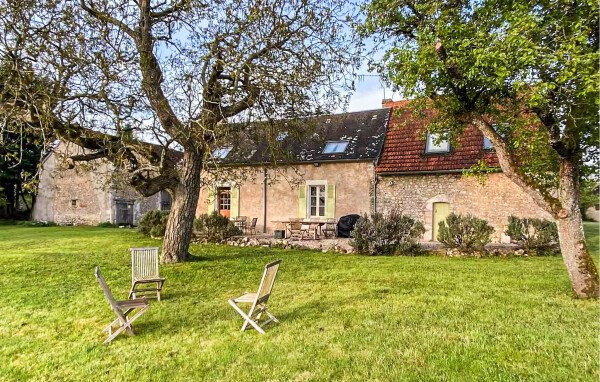 Maison de campagne authentique, 4 chambres, avec jardin