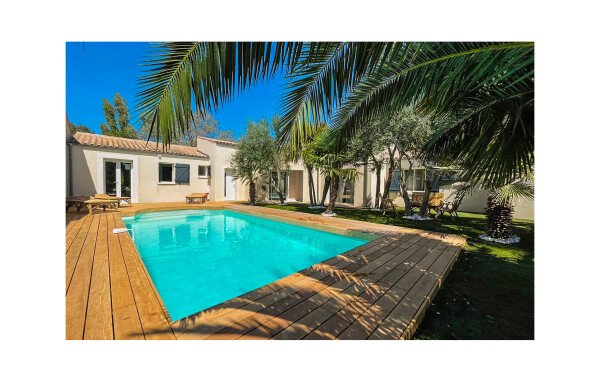 Maison confortable, 3 chambres, avec piscine