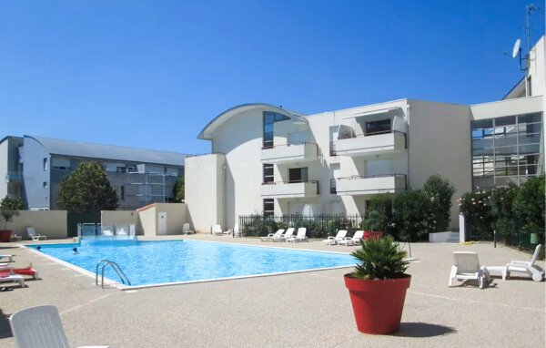 Studio confortable, 2 voyageurs, avec piscine