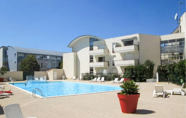 Studio confortable, 2 voyageurs, avec piscine