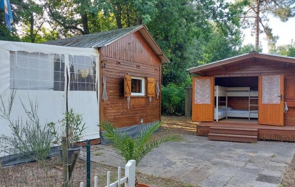 Camping / Mobil Home 3 chambres, avec piscine