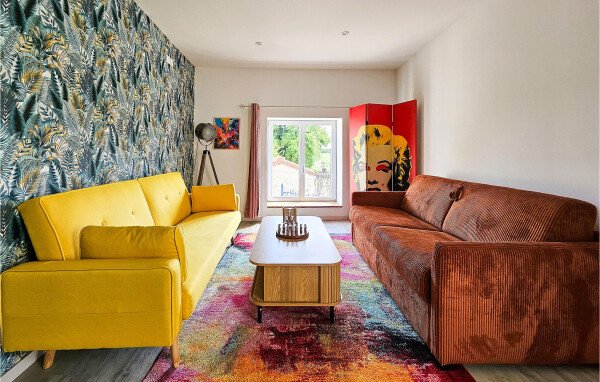 Appartement confortable, 2 chambres, avec jardin