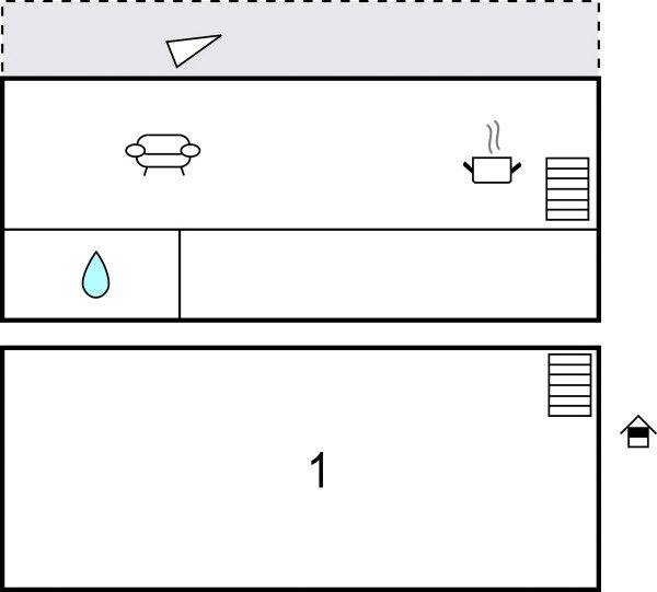 Tiny house authentique, 1 chambre, avec vue sur mer