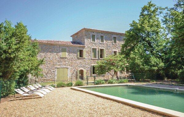 Maison de campagne romantique, 5 chambres, avec piscine