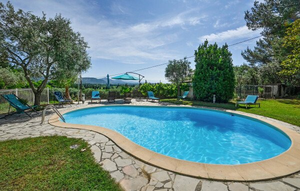 Maison chic, 1 chambre, avec piscine