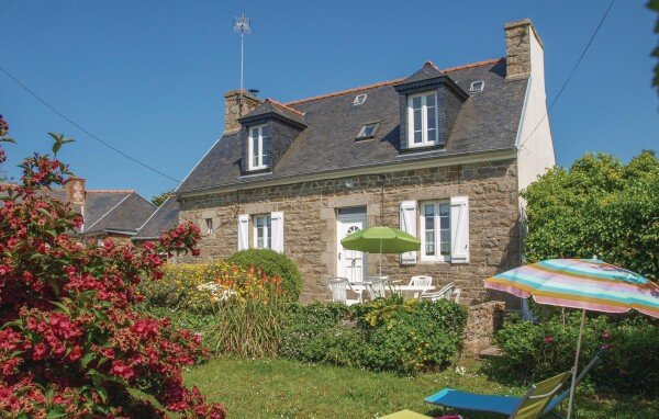 Maison en pierre moderne, 3 chambres, avec vue sur mer