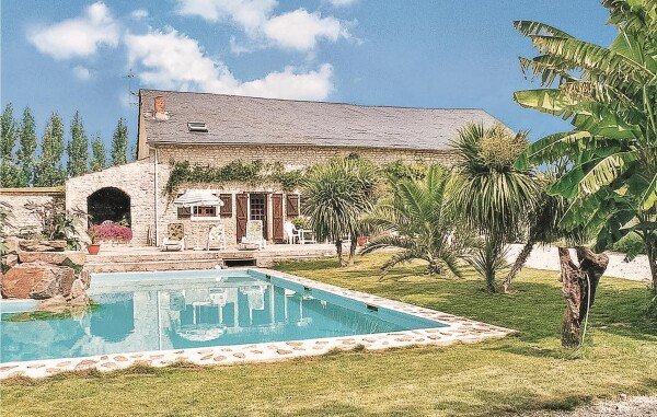 Maison romantique, 3 chambres, avec piscine