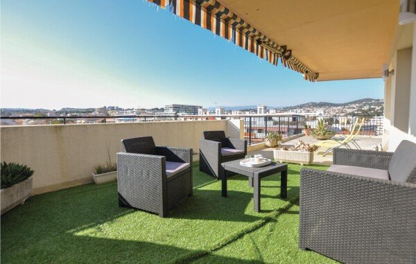 Appartamento 2 camere, con vista mare