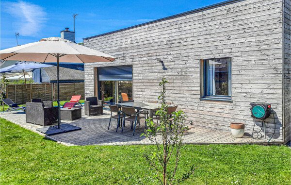 Maison de campagne moderne, 1 chambre, avec jardin