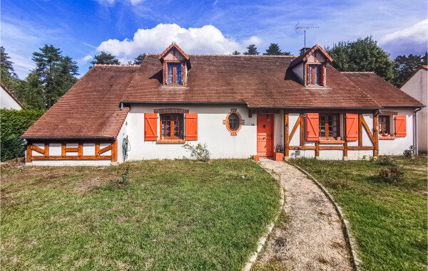 Maison de campagne moderne, 4 chambres, avec piscine