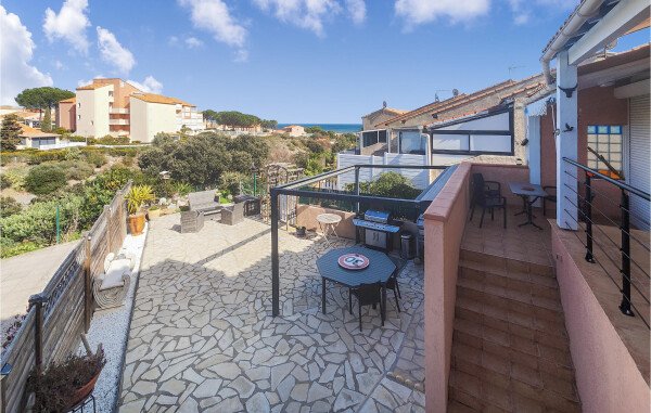 Maison de campagne confortable, 3 chambres, avec vue sur mer