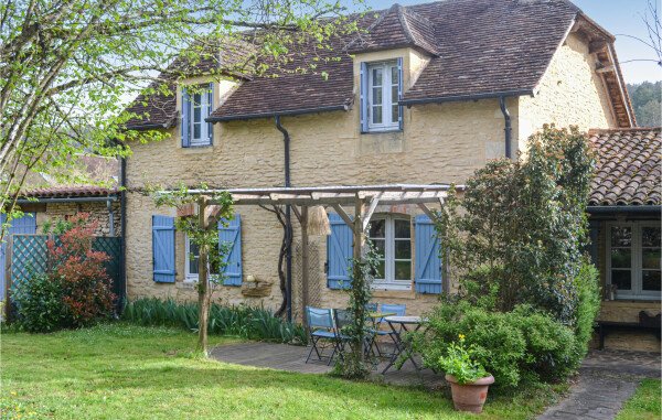 Maison troglodyte traditionnelle, 2 chambres, avec vue sur mer