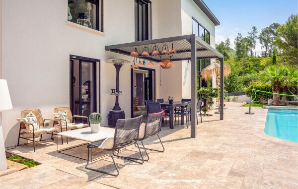 Maison de campagne confortable, 4 chambres, avec piscine