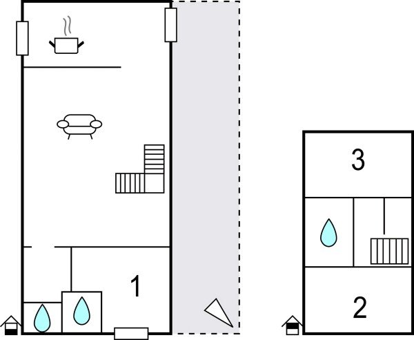 Maison en pierre authentique, 3 chambres, avec cheminée