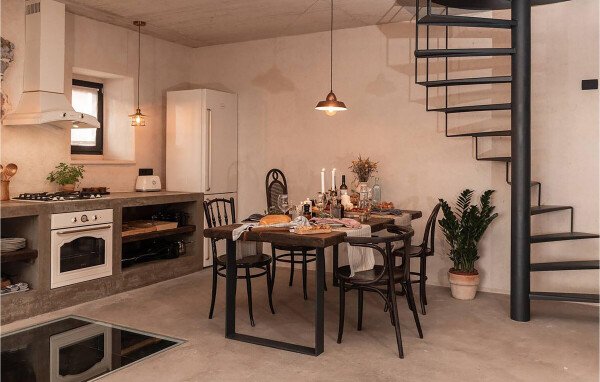 Maison de campagne moderne, 2 chambres, avec piscine