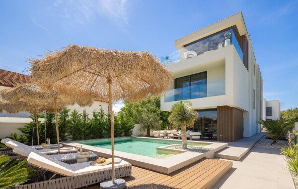 Ferienhaus 3 Schlafzimmer, mit Meerblick