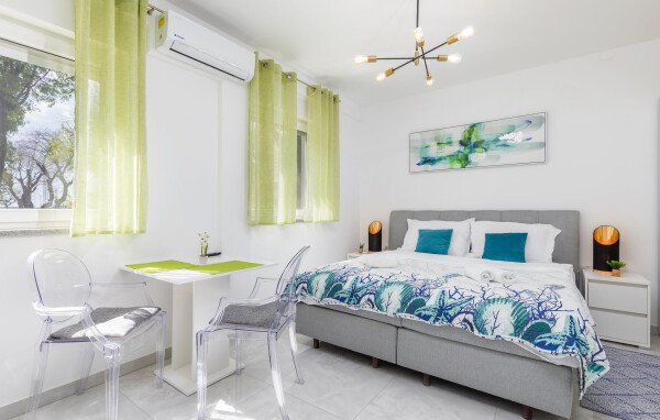 Wohnung 2 Gäste, mit Klimaanlage