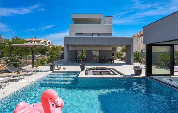 Maison moderne, 3 chambres, avec vue sur mer