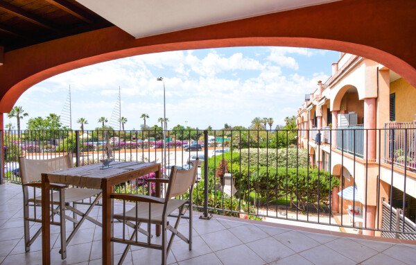 Appartamento 1 camera, con vista mare