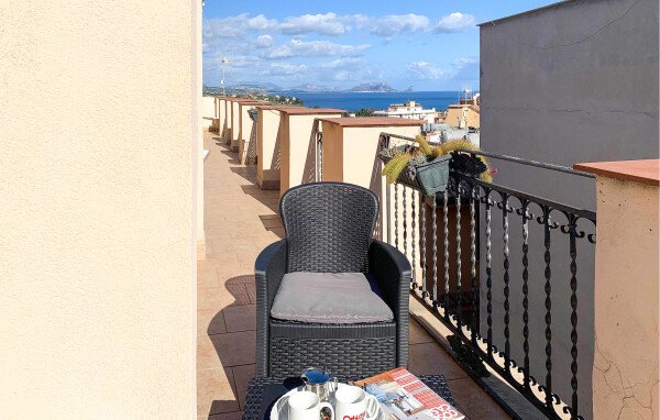 Appartamento 2 camere, con vista mare