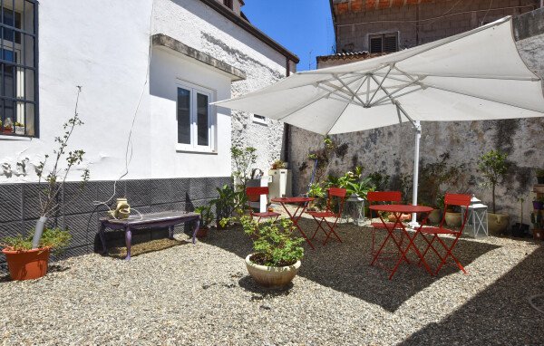 Ferienhaus 1 Schlafzimmer, mit Garten