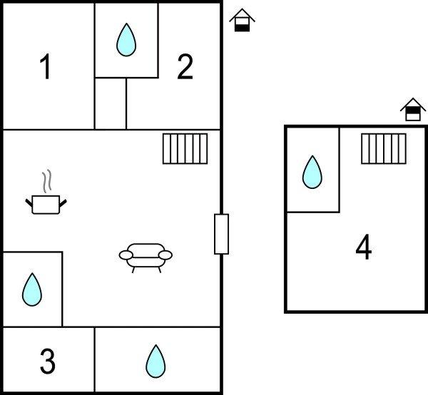 Casa 4 camere, con piscina
