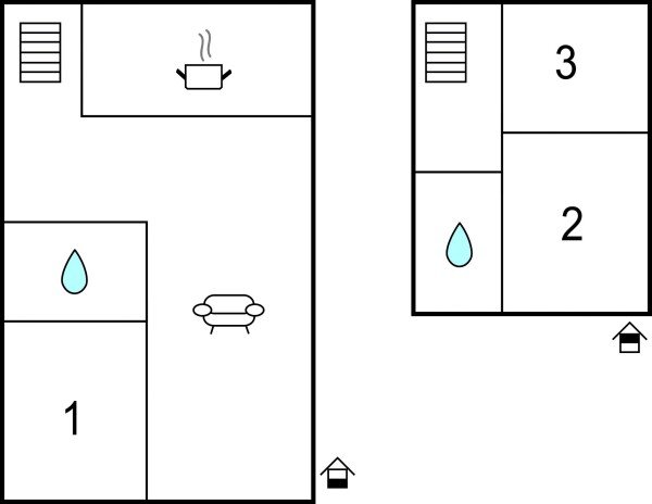 Casa 3 camere, con wifi