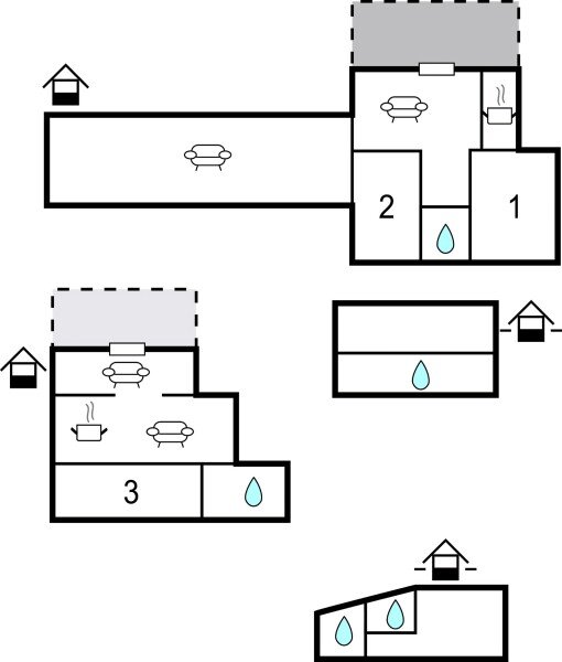 Casa 5 camere, con vista mare