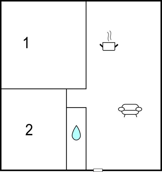 Loft authentique, 2 chambres, avec cheminée