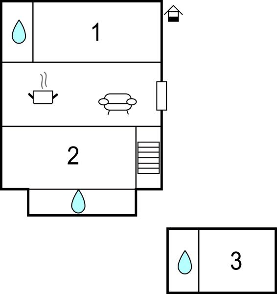 Appartamento 3 camere, con piscina