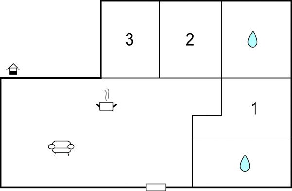 Appartamento 3 camere, con piscina