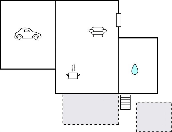 Appartamento 1 camera, con vista mare