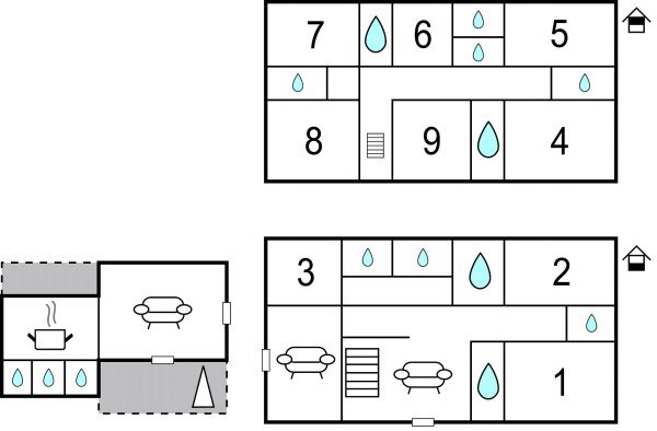 Casa 9 camere, con piscina