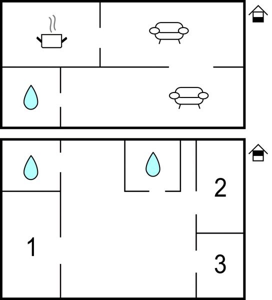 Casa 3 camere, con piscina