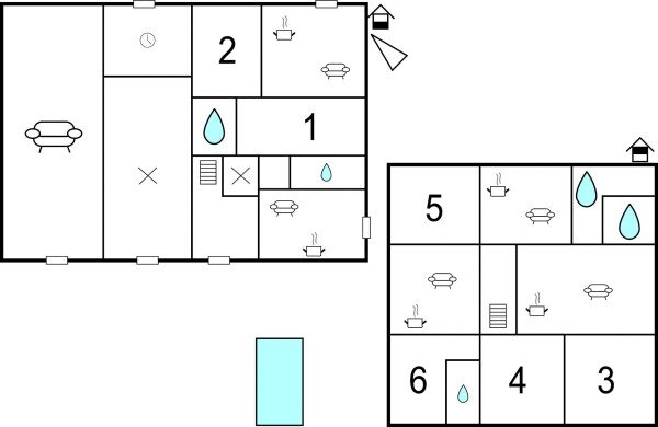 Casa 6 camere, con piscina