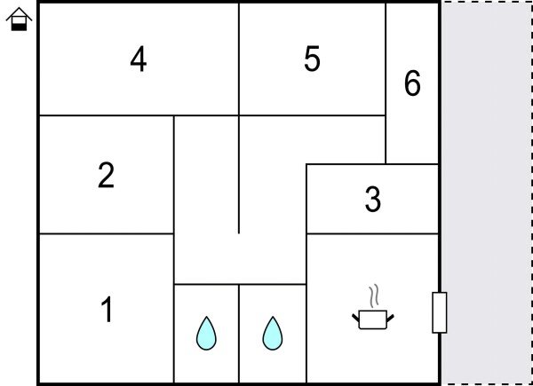 Casa 6 camere, con parcheggio