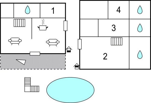 Casa 4 camere, con piscina