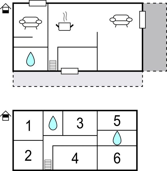 Casa 6 camere, con piscina