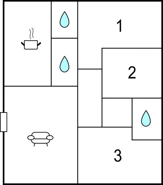 Appartement 3 chambres, avec piscine